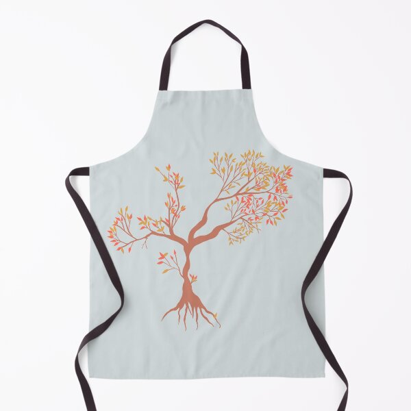 Item preview, Golden Coil Tree of Life, Hand Drawn Roots and Autumn Leaves designed and sold by FredaLilly85.
