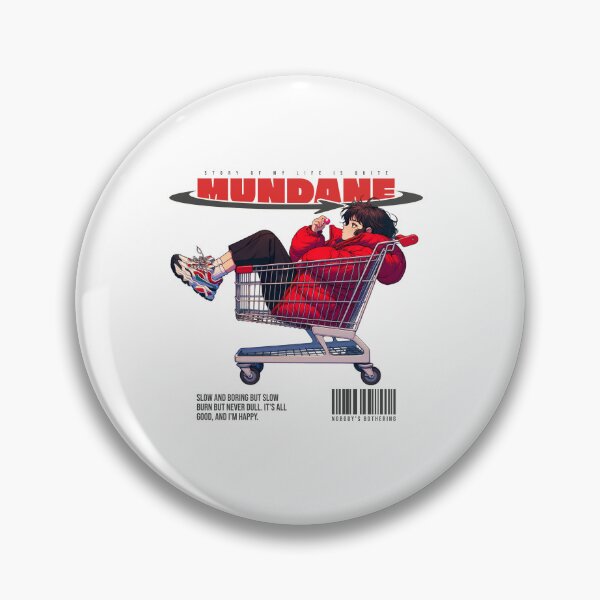 Item preview, Mundane Anime Graphic designed and sold by SpotWarehouse.