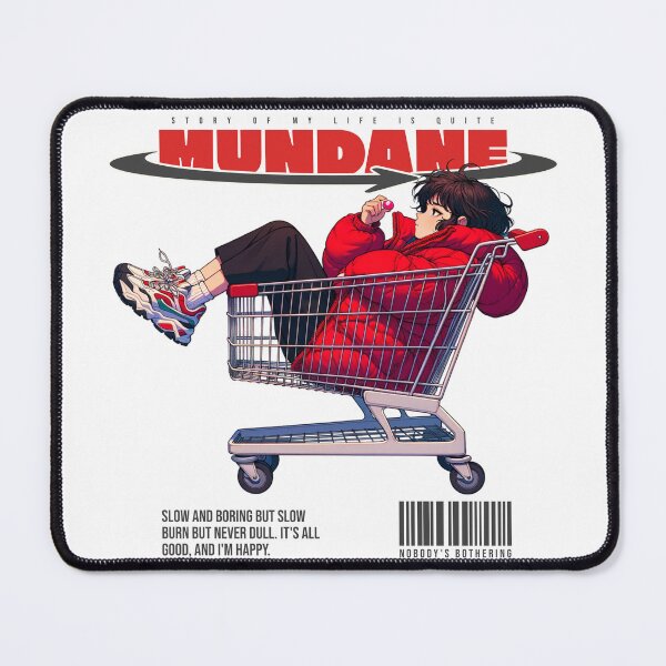Item preview, Mundane Anime Graphic designed and sold by SpotWarehouse.