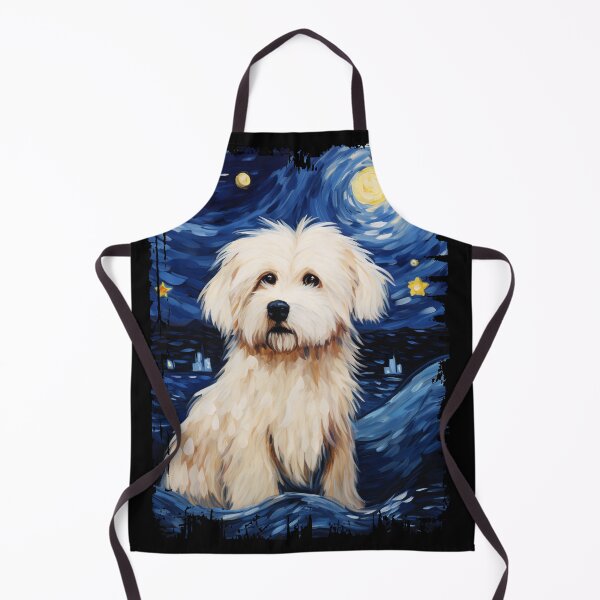Item preview, Funny Coton de Tulear Starry Night Illustration Mom Dad Kids designed and sold by rafaeltto.
