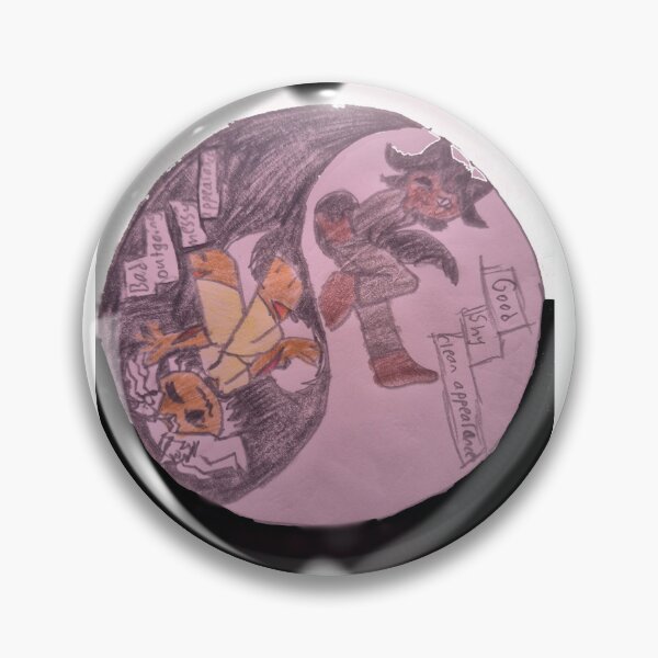 Item preview, Yin and Yang girls designed and sold by RadiatedSkull.