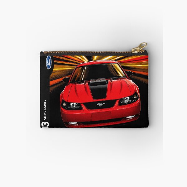 Item preview, 2003 Ford Mustang Mach 1 – Red New Edge Shaker Hood Muscle Car Art designed and sold by Stinky Lincy's Apparel Company.
