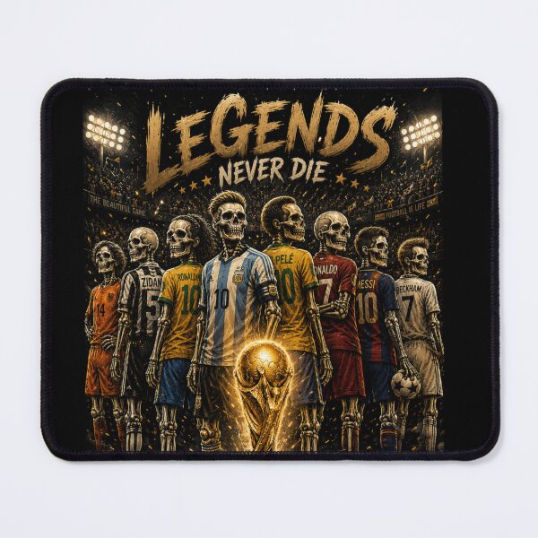 Item preview, legends never die designed and sold by SkeletonMood.
