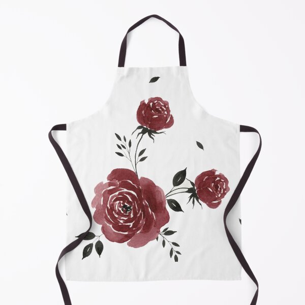 Item preview, Deep Burgundy Roses Dark Botanical designed and sold by wissal.studio.