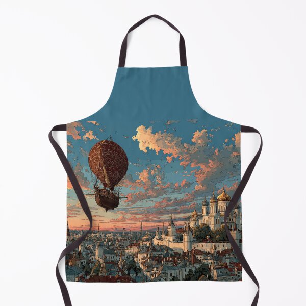 Item preview, The Flying Ship Over the Golden City - Russian folklore designed and sold by Banal25.