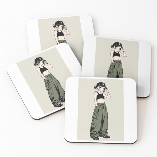 Item preview, Fashion - style woman crop cargo designed and sold by AnimeShin.
