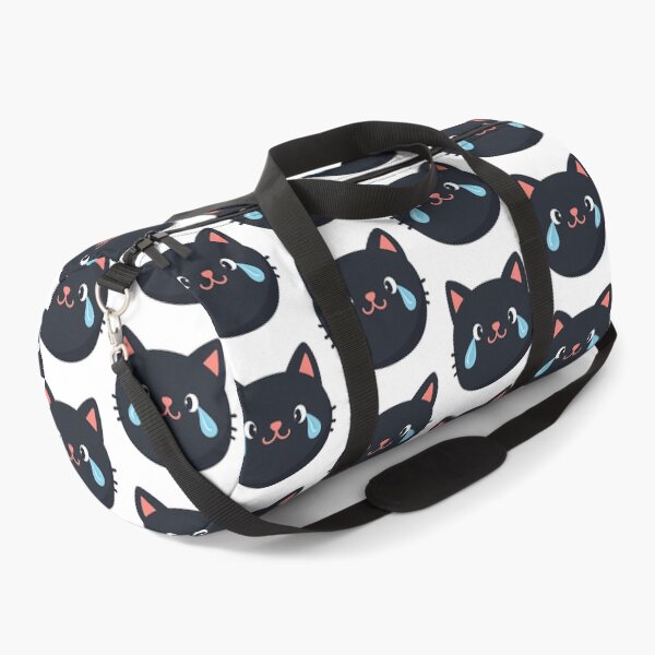 Item preview, Crying black cat - cute emoji designed and sold by Prints by Mat.