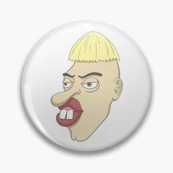 Item preview, funny cartoon character with blonde hair designed and sold by toonword93.