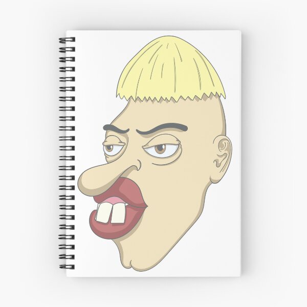 Item preview, funny cartoon character with blonde hair designed and sold by toonword93.
