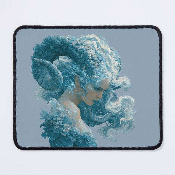 Item preview, Coral Ram Goddess of the Deep designed and sold by MythicMood.