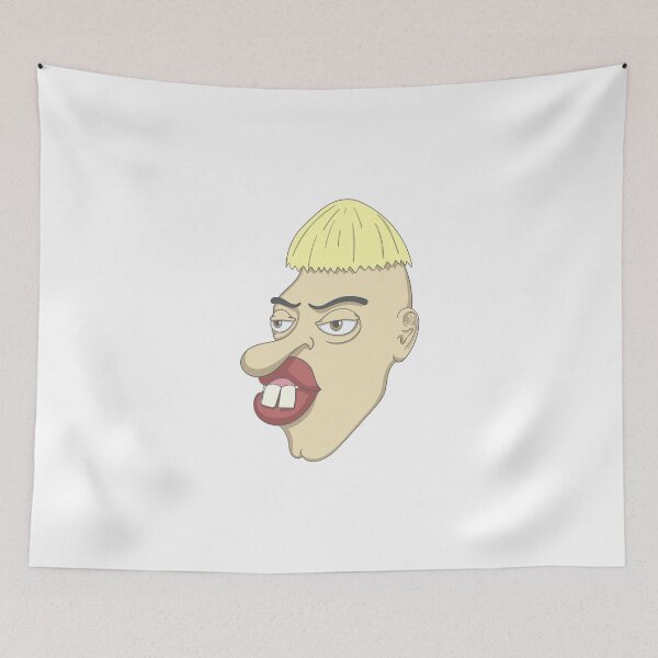 Item preview, funny cartoon character with blonde hair designed and sold by toonword93.