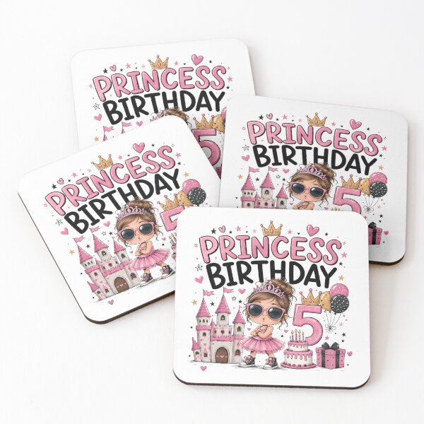 Item preview, Funny Princess Birthday Girl Shirt – Sassy 5 Year Old Queen Party Design designed and sold by Celebrate & Sparkle.