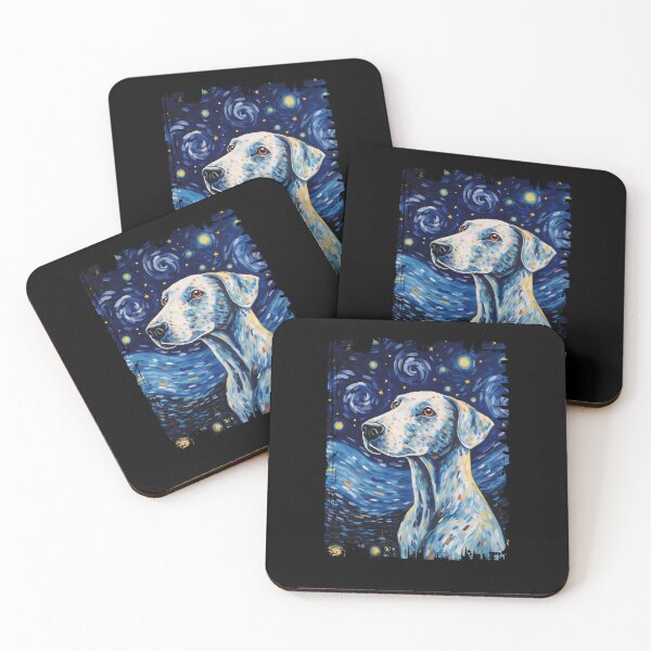 Item preview, Funny Dalmatian Starry Night Illustration Mom Dad Kids designed and sold by rafaeltto.
