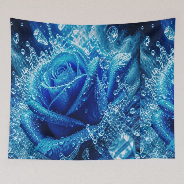 Item preview, Blue Ice Rose designed and sold by CyndiEpps.