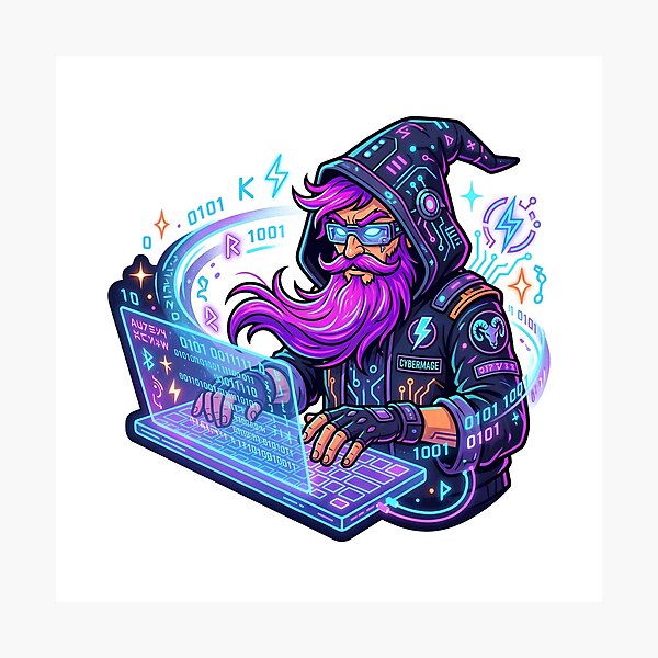Item preview, The Code Wizard: Cybermage designed and sold by mancikart.