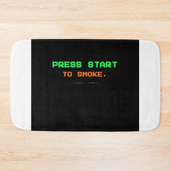 Item preview, Press Start To Smoke Retro Gamer designed and sold by SmokBreakStudio.