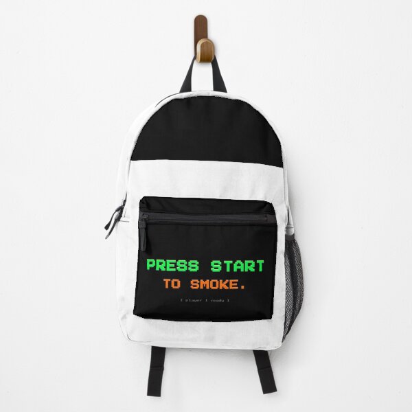 Item preview, Press Start To Smoke Retro Gamer designed and sold by SmokBreakStudio.