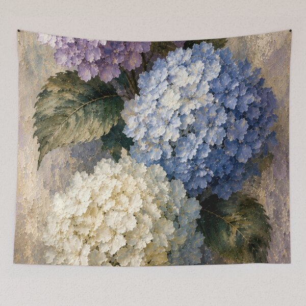 Item preview, Pastel Hydrangea Bouquet designed and sold by ArtbyValks.
