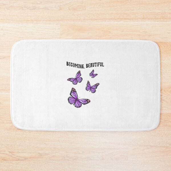 Item preview, urple Butterfly Transformation Sticker | Becoming Beautiful Inspirational Design designed and sold by Pandey14.