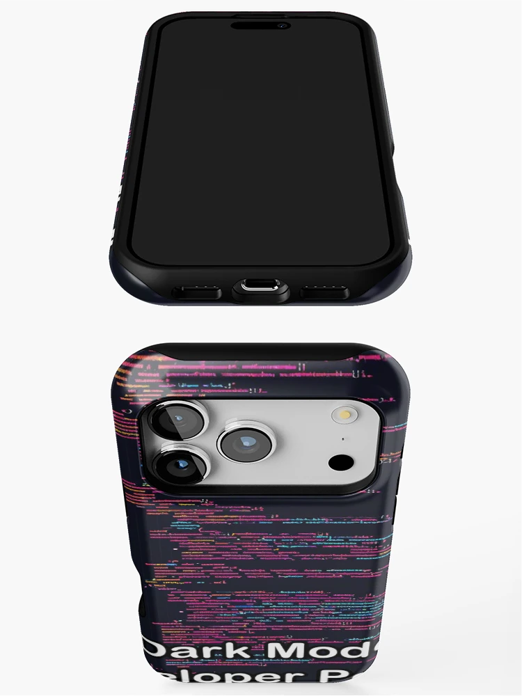 Thumbnail 3 of 4, iPhone Case, Dark Mode Developer Poster designed and sold by RCanumCo.
