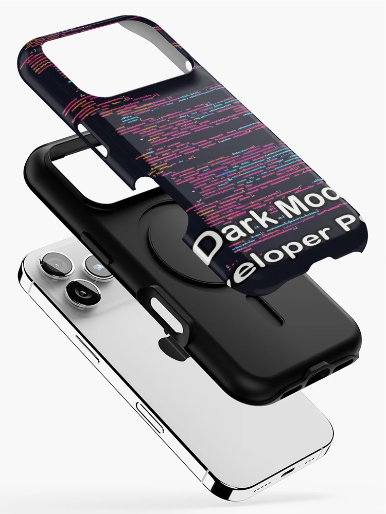 Thumbnail 2 of 4, iPhone Case, Dark Mode Developer Poster designed and sold by RCanumCo.