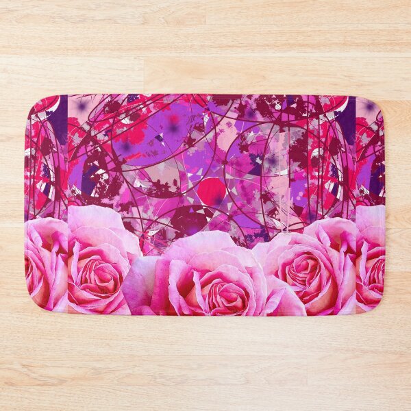 Item preview, Peeky Roses Splatter Paint Abstract Digital Art designed and sold by RAHKELROYSUM.