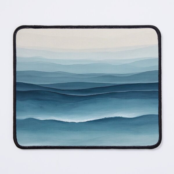 Item preview, Ocean Gradient Abstract Wall Art designed and sold by RCanumCo.