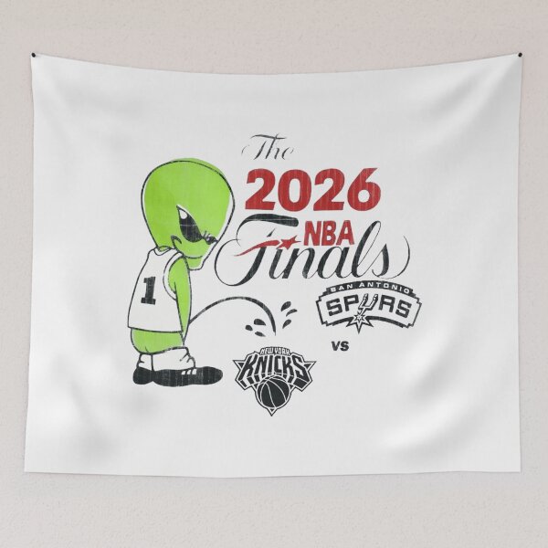 Item preview, Victor Wembanyama "The Alien" Pee on Knicks NBA Finals 2026 designed and sold by Soceitiz.