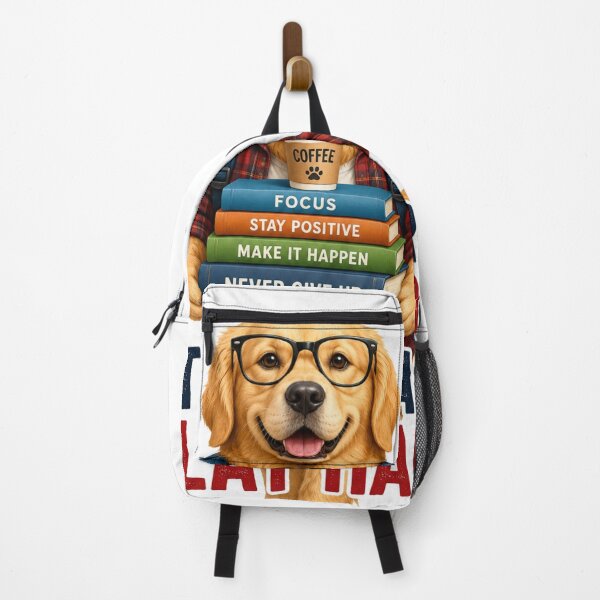 Item preview, Study Hard Play Hard Funny Dog Student Sticker designed and sold by PawFusionArt.
