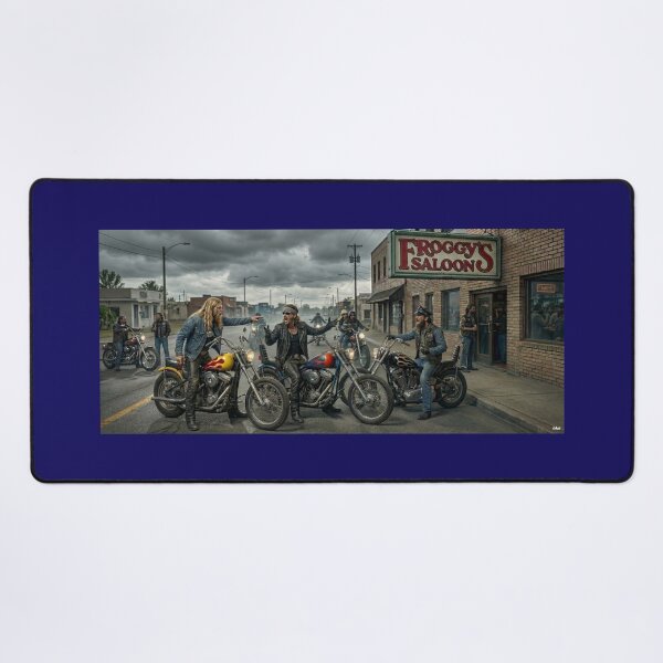 Item preview, BIKERS AT DAYTONA 60S designed and sold by VERYOLDROAD BY AXTON BROWNING .