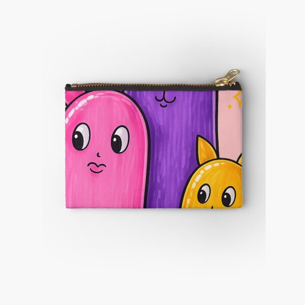 Item preview, Cute Cosmic Blob Family – Kawaii Color Monsters Illustration designed and sold by Creavanessa0321.
