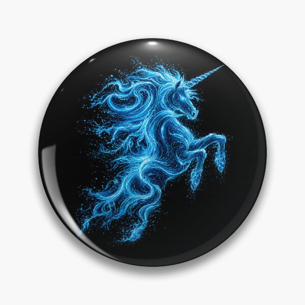 Item preview, ⚡ ELEMENTAL UNICORNS COLLECTION - WATER designed and sold by WheelieGdArt.