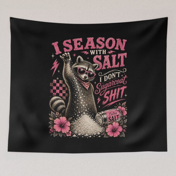 Item preview, I Season with Salt I Don't Sugarcoat Shit  designed and sold by zoes-ink.