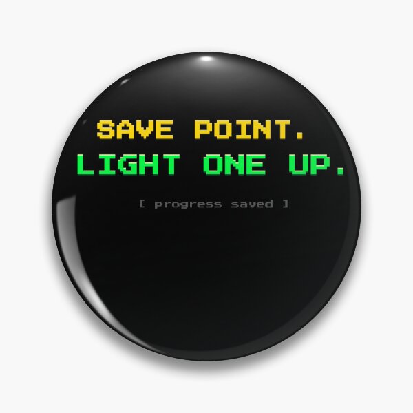 Item preview, Save Point Light One Up Gamer 420 designed and sold by SmokBreakStudio.