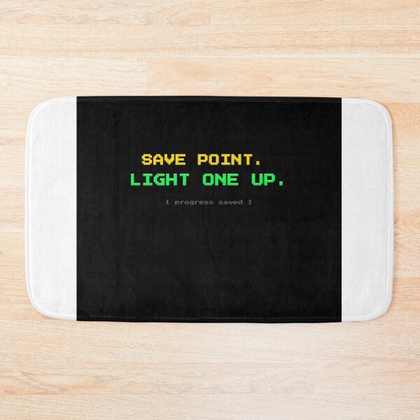 Item preview, Save Point Light One Up Gamer 420 designed and sold by SmokBreakStudio.