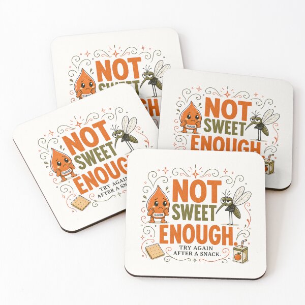 Item preview, Not Sweet Enough - Funny Reactive Hypoglycemia Low Blood Sugar Design designed and sold by BlackSector77.