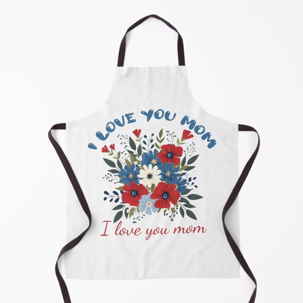 Item preview, I Love You Mom – Heartfelt Mother's Love Typography Design designed and sold by Amsafjol.