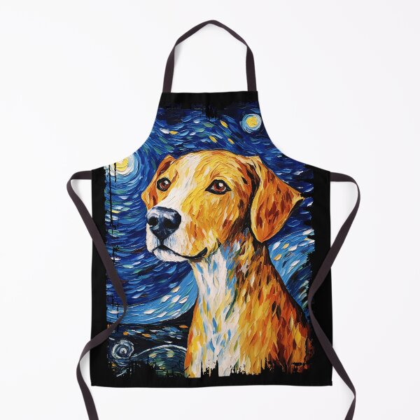 Item preview, Funny English Foxhound Starry Night Illustration Mom Dad Kids designed and sold by rafaeltto.