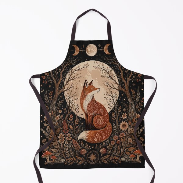 Item preview, Enchanted Floral Fox Cottagecore Moonlight Aesthetic Design for Women & Girls designed and sold by Tbenghali.