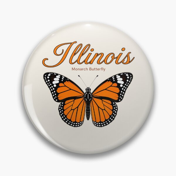 Item preview, Illinois Monarch Butterfly designed and sold by The-Drip-Studio.