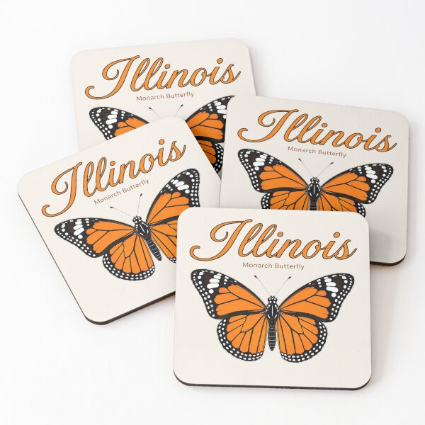 Item preview, Illinois Monarch Butterfly designed and sold by The-Drip-Studio.