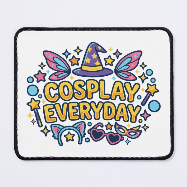 Item preview, Cosplay Everyday Geek Chic Costume Culture Fandom Life Font Text Shirt Sticker Mug Design designed and sold by Apotheosis by Irie Meraki.