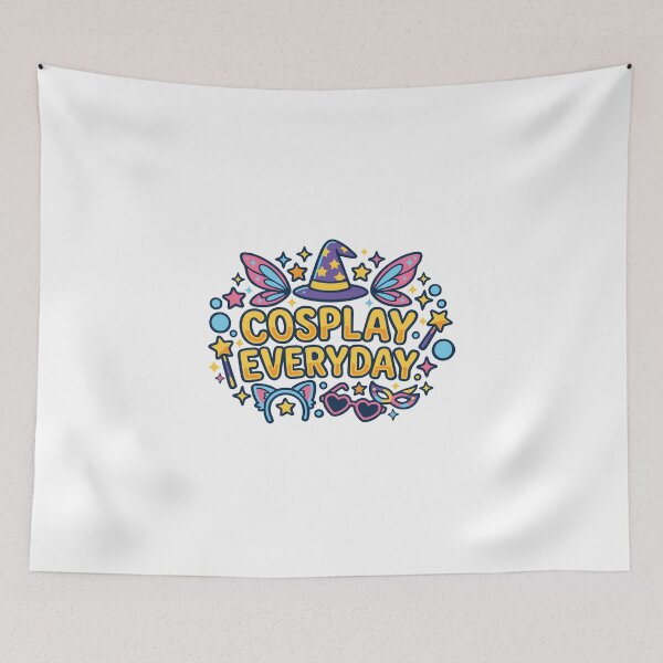 Item preview, Cosplay Everyday Geek Chic Costume Culture Fandom Life Font Text Shirt Sticker Mug Design designed and sold by Apotheosis by Irie Meraki.
