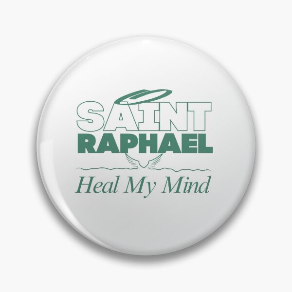 Item preview, Saint Raphael Healing Archangel Green designed and sold by MapachardoStoreRB.