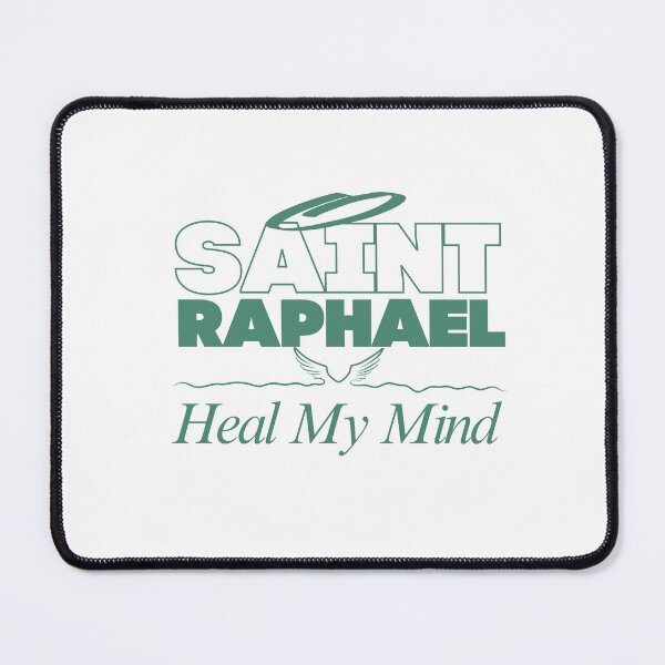 Item preview, Saint Raphael Healing Archangel Green designed and sold by MapachardoStoreRB.