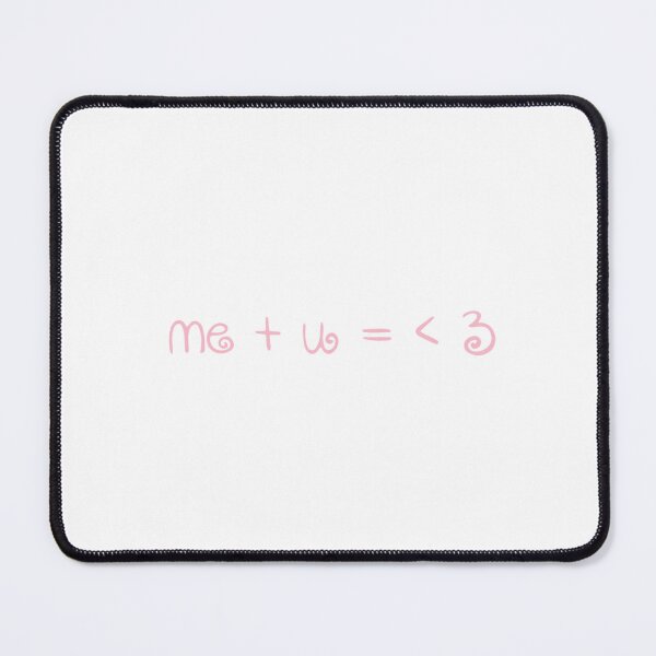 Item preview, Me + u = <3 - Pink designed and sold by izziesdoodless.