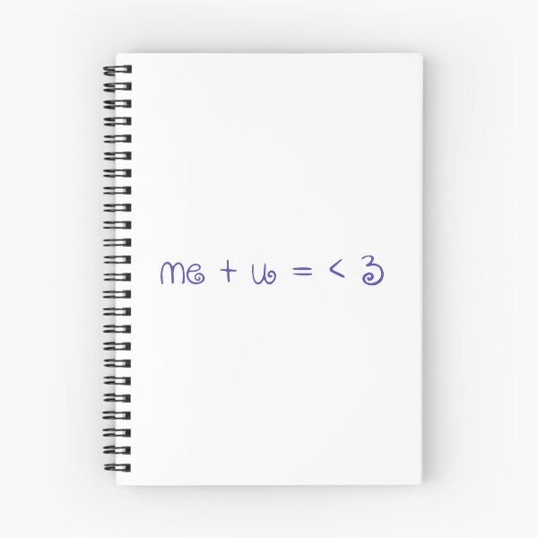 Item preview, of Me + u = <3 - Purple designed and sold by izziesdoodless.