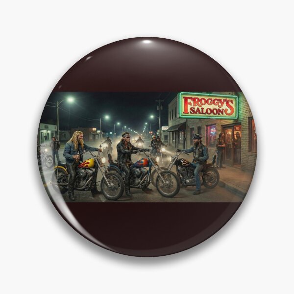 Item preview, BIKERS AT DAYTONA FROGGYS SALOON 60S designed and sold by VERYOLDROAD BY AXTON BROWNING .