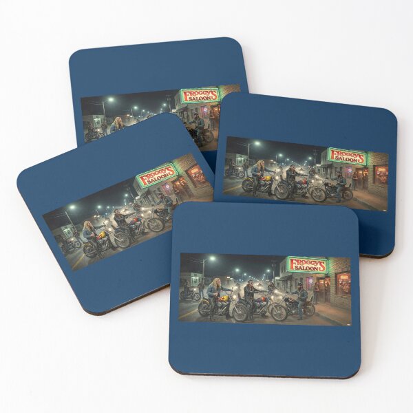 Item preview, BIKERS AT DAYTONA FROGGYS SALOON 60S designed and sold by VERYOLDROAD BY AXTON BROWNING .