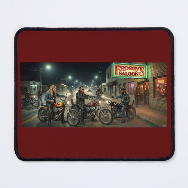 Item preview, BIKERS AT DAYTONA FROGGYS SALOON 60S designed and sold by VERYOLDROAD BY AXTON BROWNING .